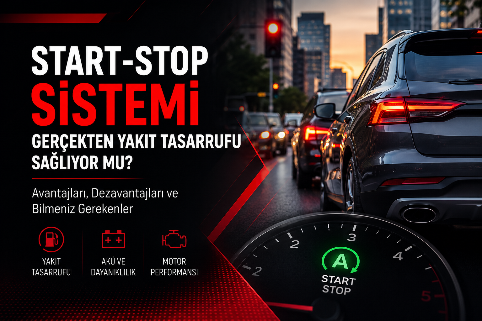 Start-Stop Sistemi Gerçekten Yakıt Tasarrufu Sağlıyor mu?