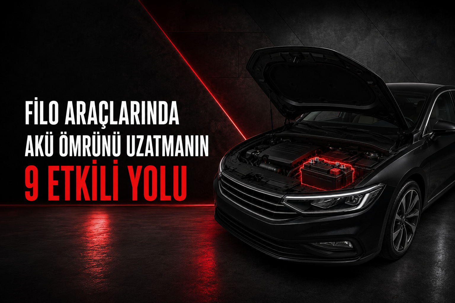 Filo Araçlarında Akü Ömrünü Uzatmanın 9 Etkili Yolu
