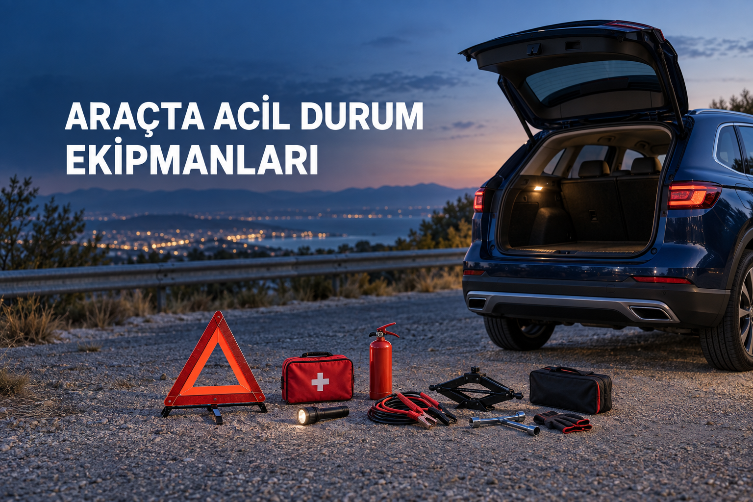 Araçta Bulunması Gereken Acil Durum Ekipmanları: Yola Çıkmadan Önce Kontrol Edilecekler