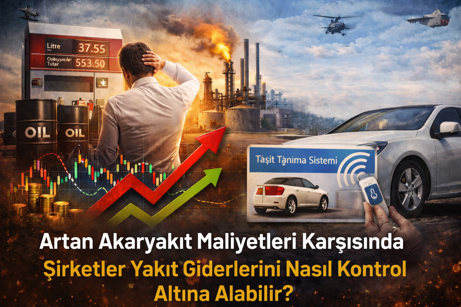 Artan Akaryakıt Maliyetleri Karşısında Şirketler Yakıt Giderlerini Nasıl Kontrol Altına Alabilir?